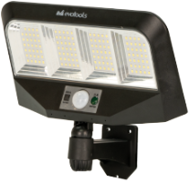 Napelemes Lámpa Mozgásérzékelővel és Vízszintes Távirányítóval