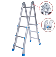 Moduláris Alumíniumlétra 2094 EvoTools® / N[fokok]: 4x3; Hu[cm]: 140; Ht[cm]: 286