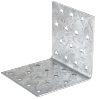 Perforált Sarokvas faanyaghoz