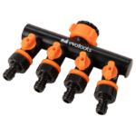 Tömlőadapter 4-Utas Csapokkal EvoTools®