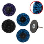 4 Darabos Mini Tisztító Korong Készlet Hátlappal EvoTools®